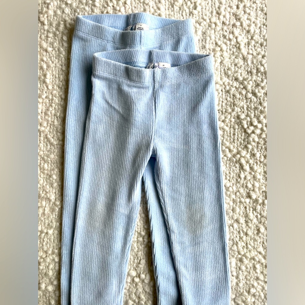 Janie and Jack Corduroy leggings - Blue